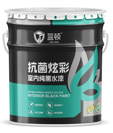 LD-1103抗菌炫彩室內(nèi)純黑水漆 20KG